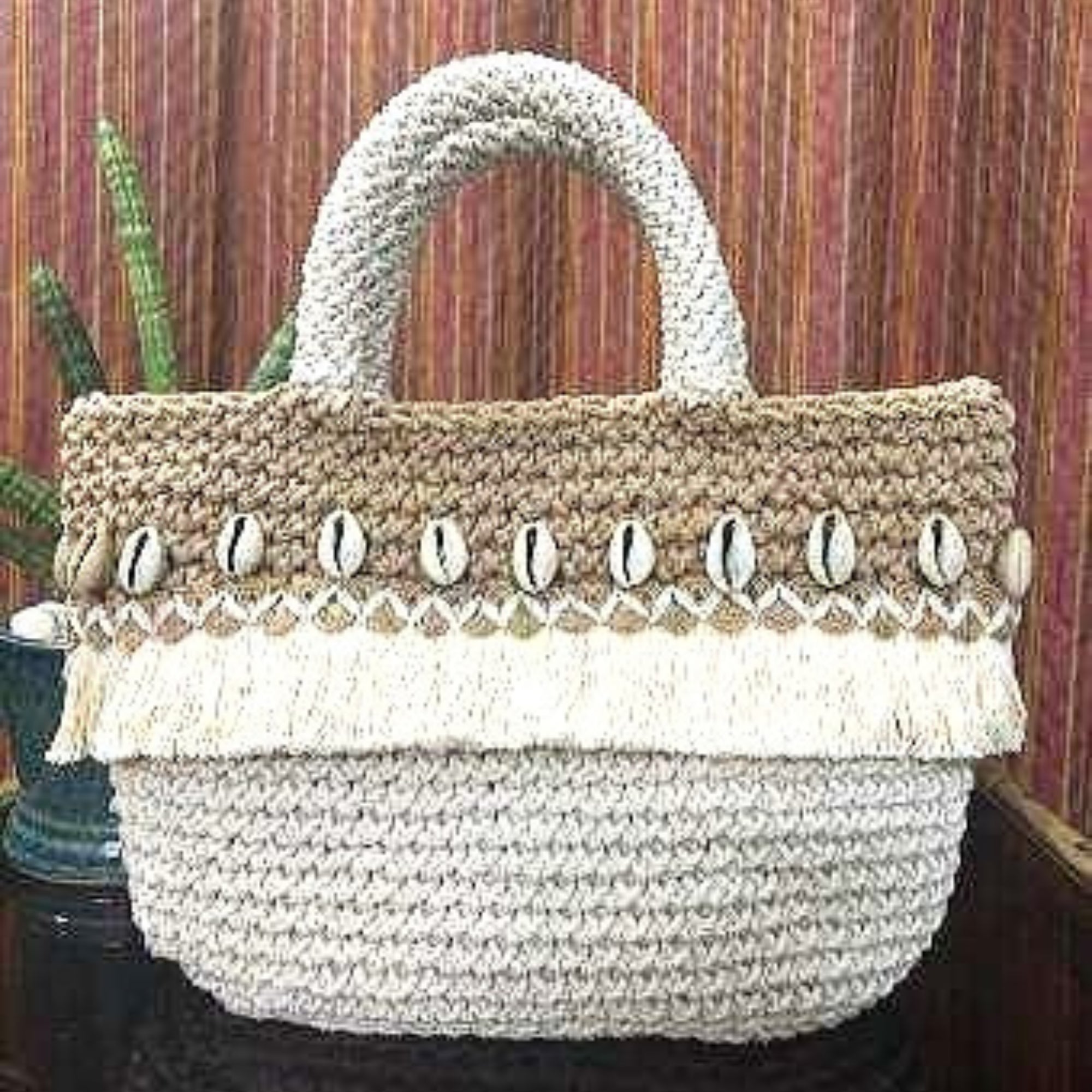 Handmade Crochet Tote Bag – Stylish, Sustainable & Boho-Chic by SaaikaCrafts