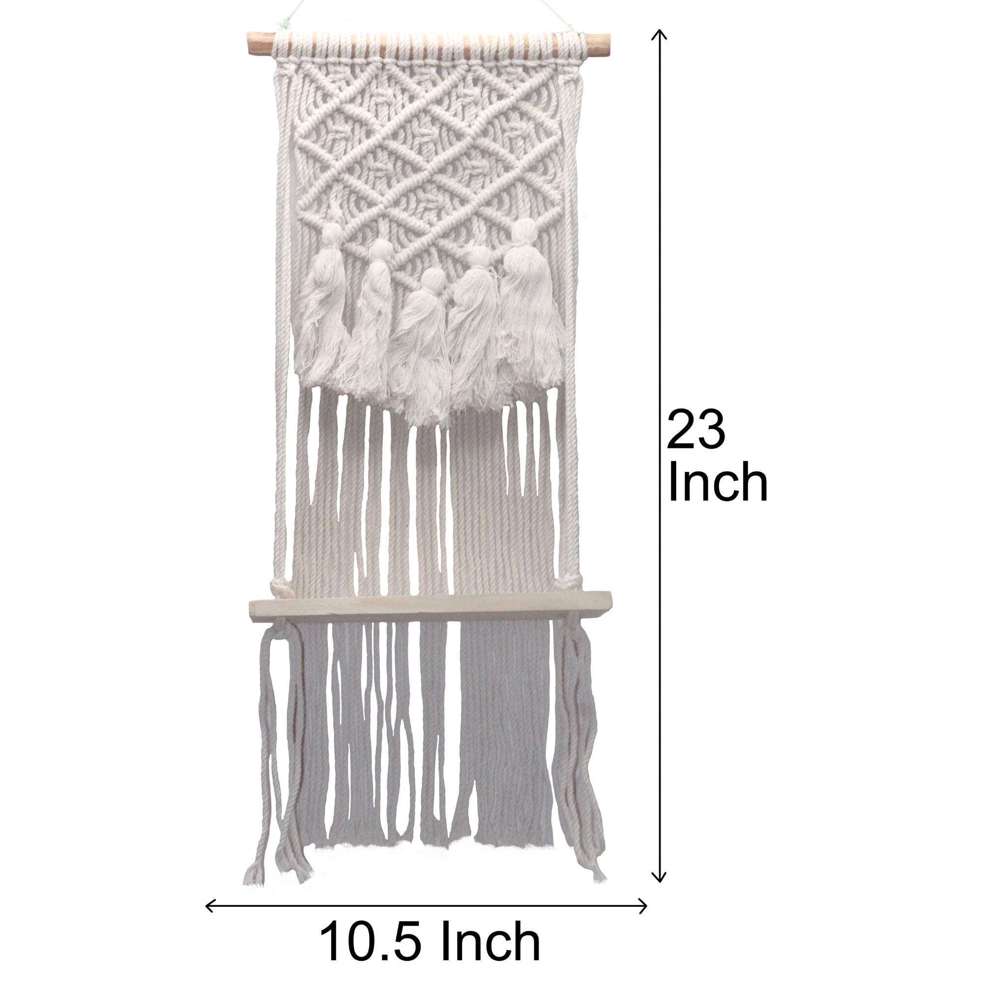 Macmrae wall hanging Crochet design With planks