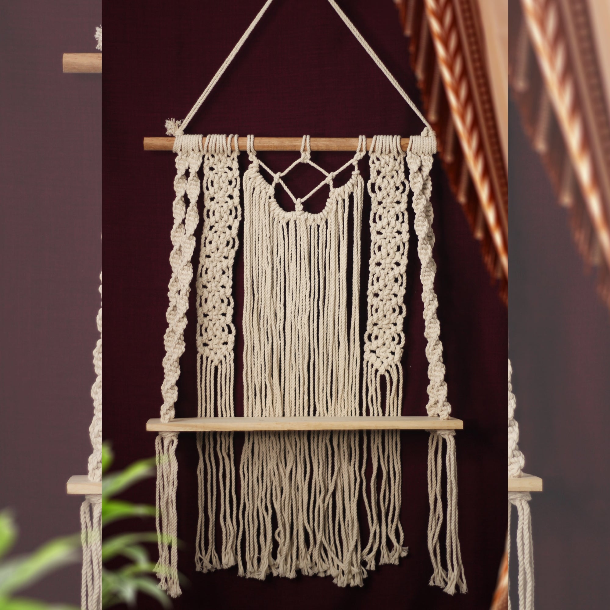 Macmrae wall hanging  With planks