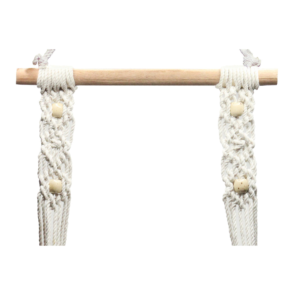 Macmrae wall hanging beads With planks