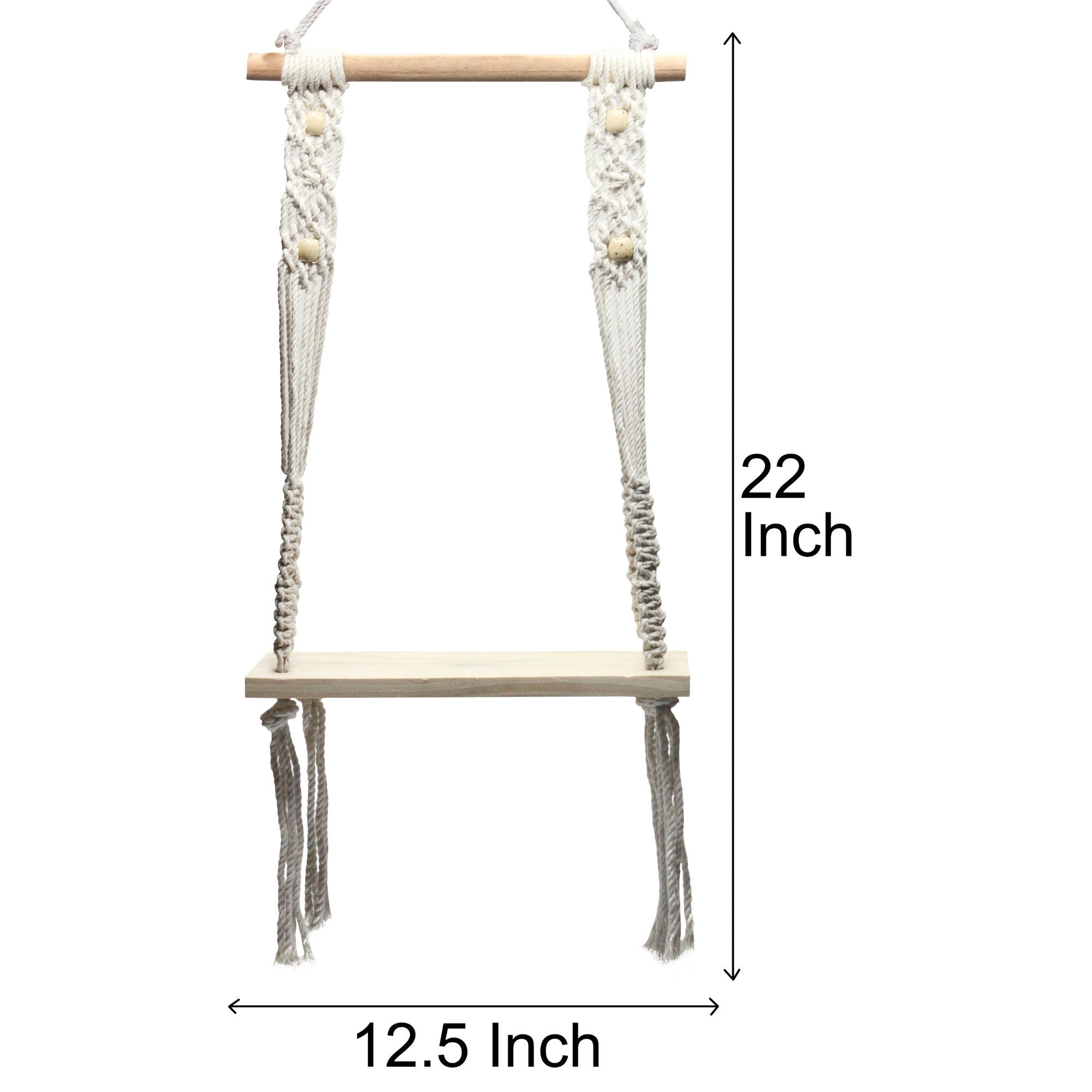 Macmrae wall hanging beads With planks
