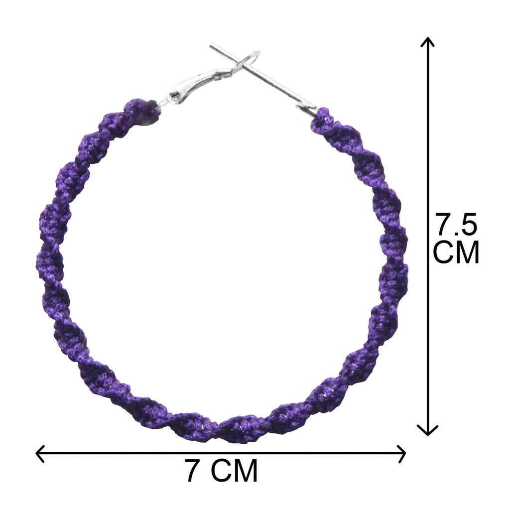 Bohemian Style Handmade Macrame Earrings