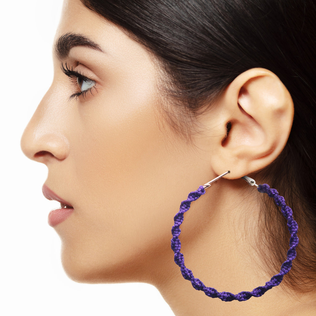 Bohemian Style Handmade Macrame Earrings