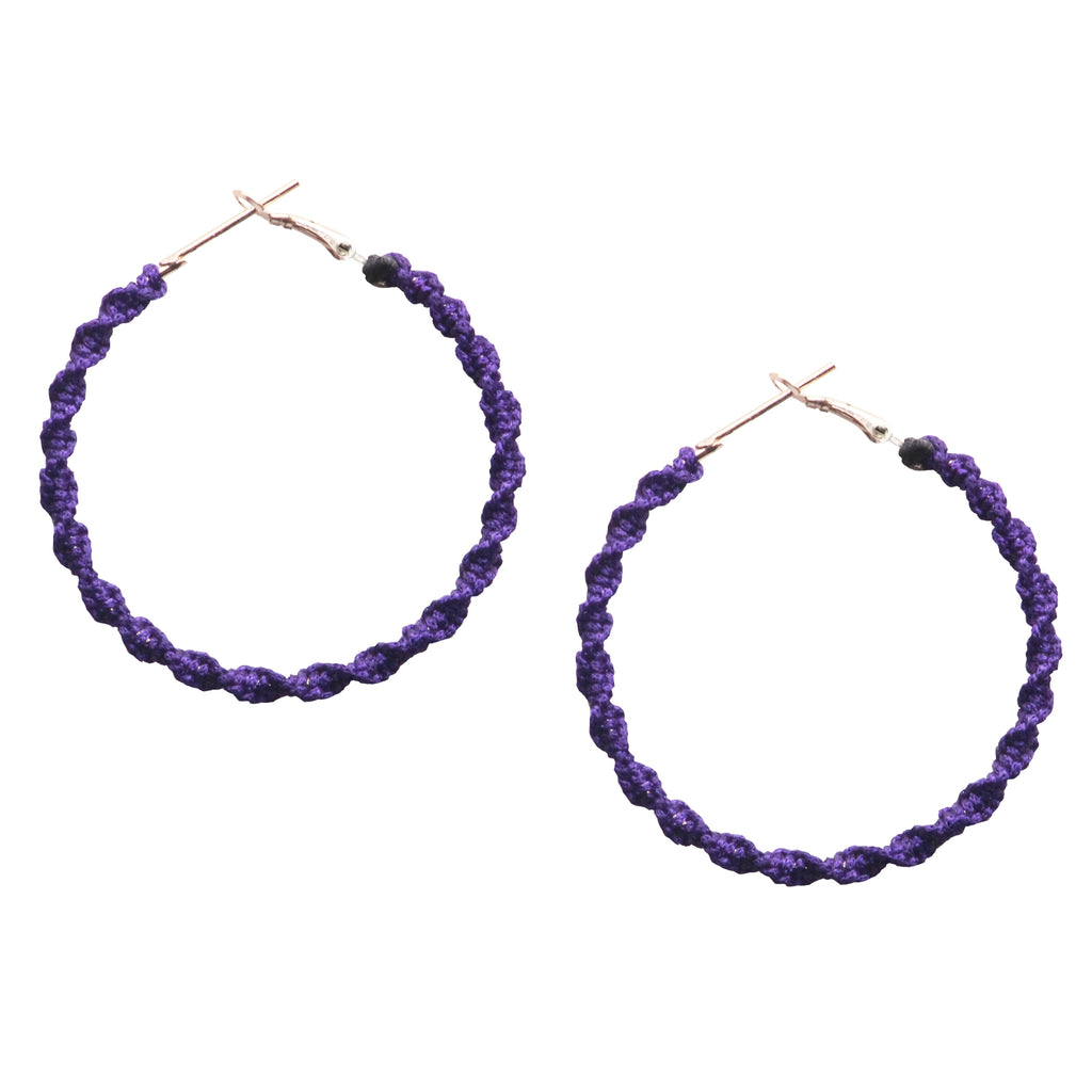 Bohemian Style Handmade Macrame Earrings