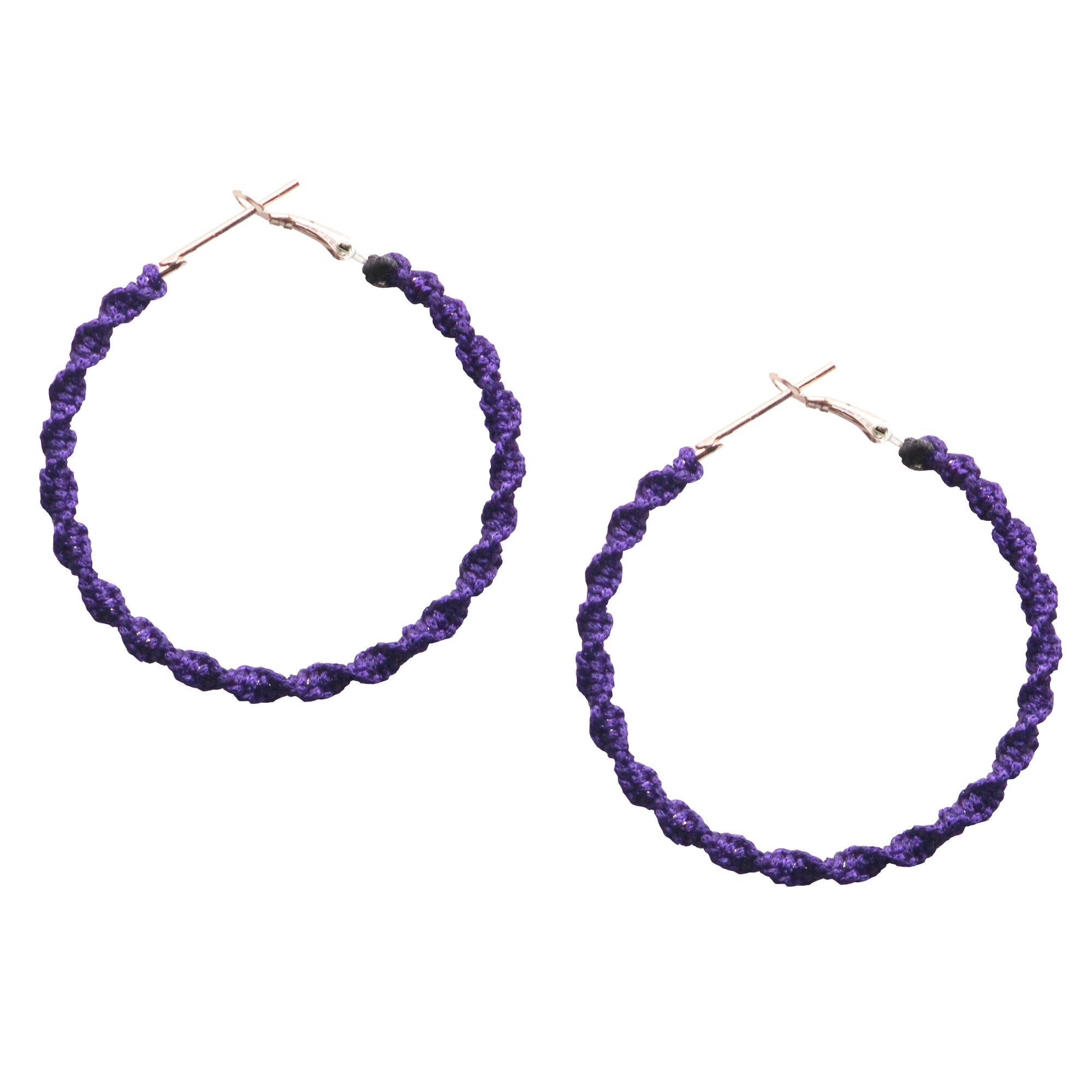 Bohemian Style Handmade Macrame Earrings