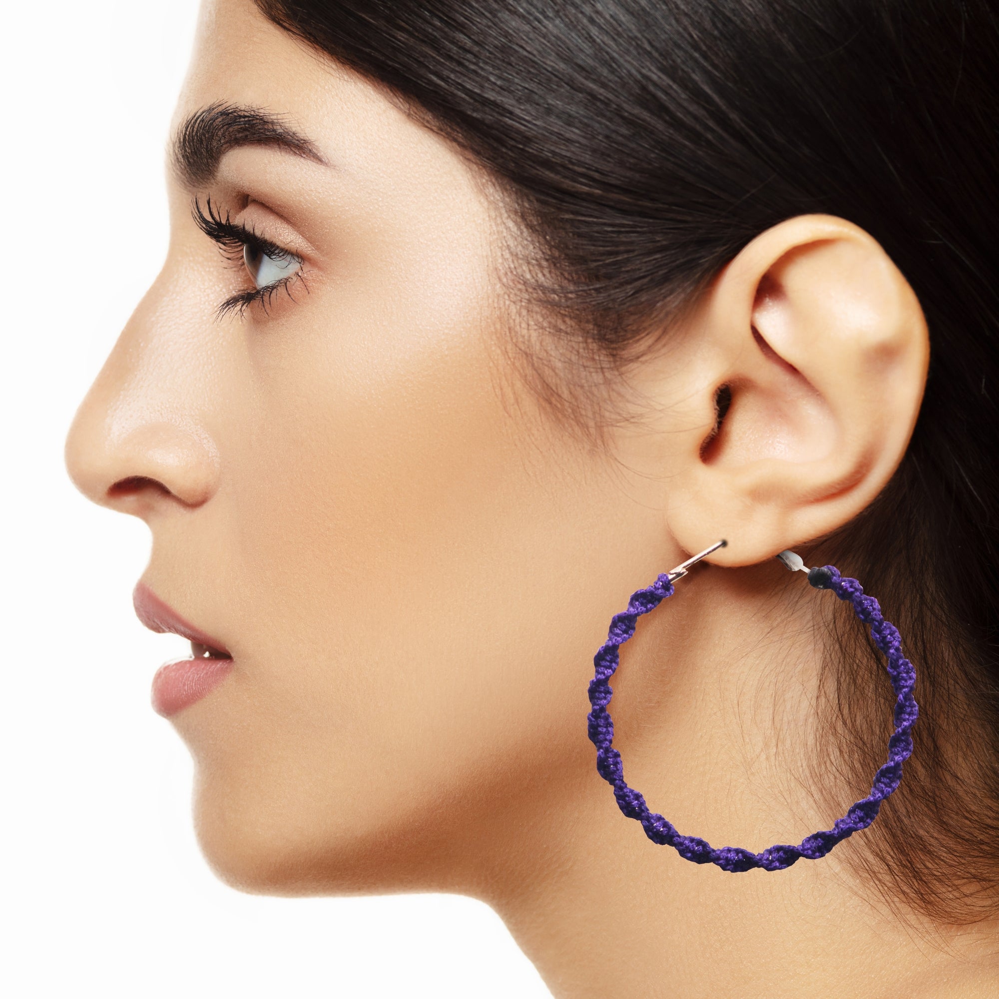 Bohemian Style Handmade Macrame Earrings
