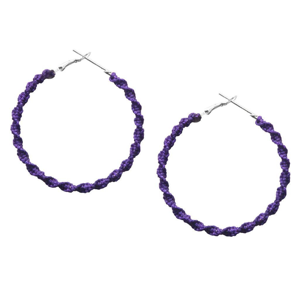 Bohemian Style Handmade Macrame Earrings