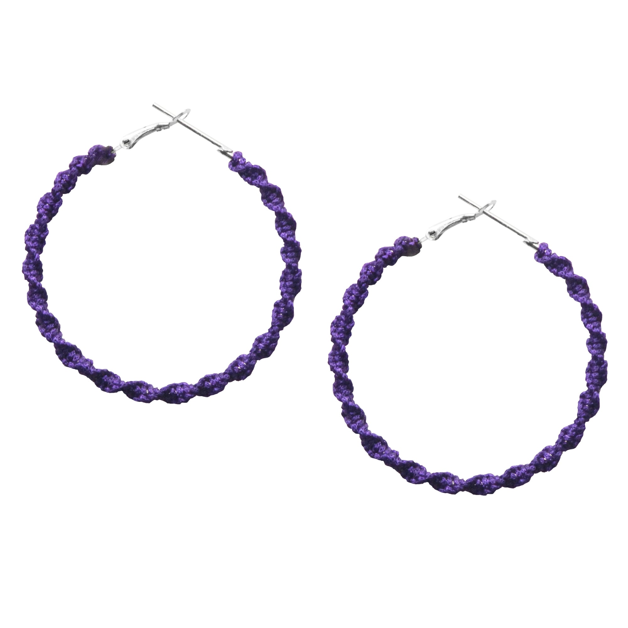 Bohemian Style Handmade Macrame Earrings