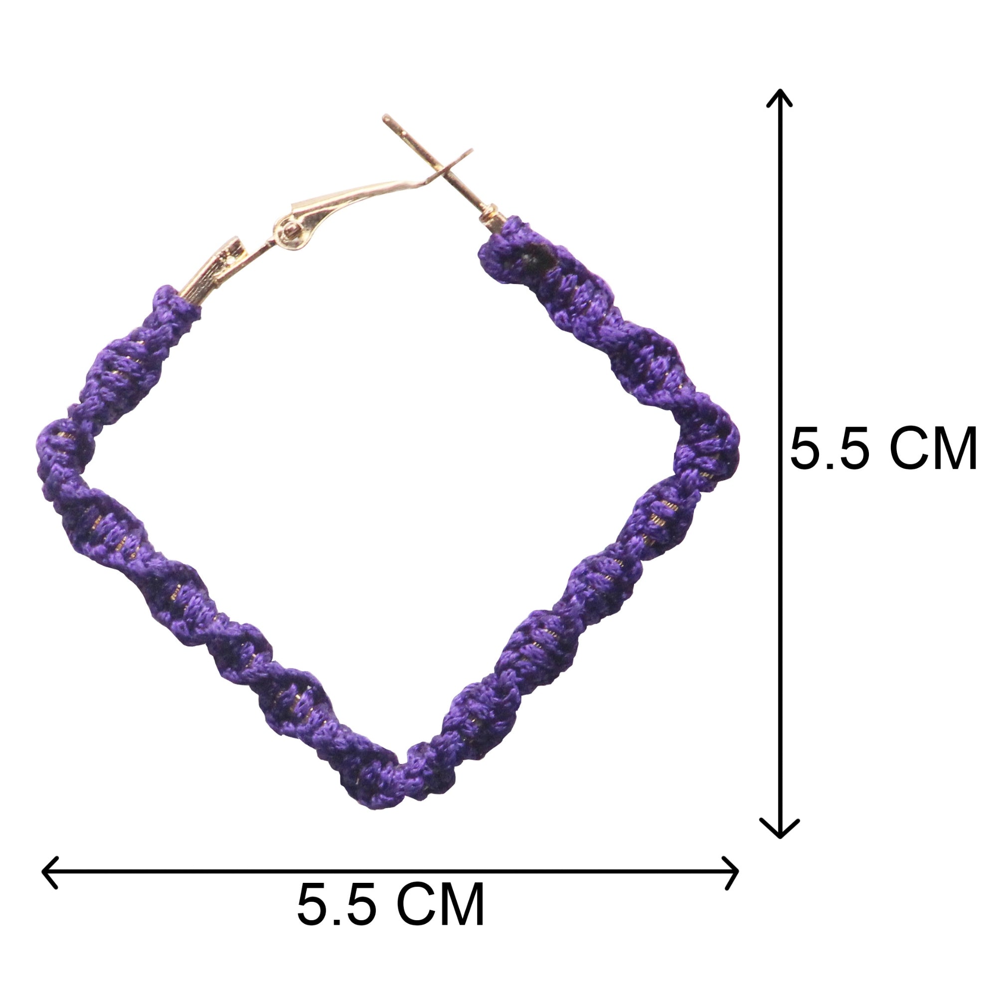 Bohemian Style Handmade Macrame Earrings