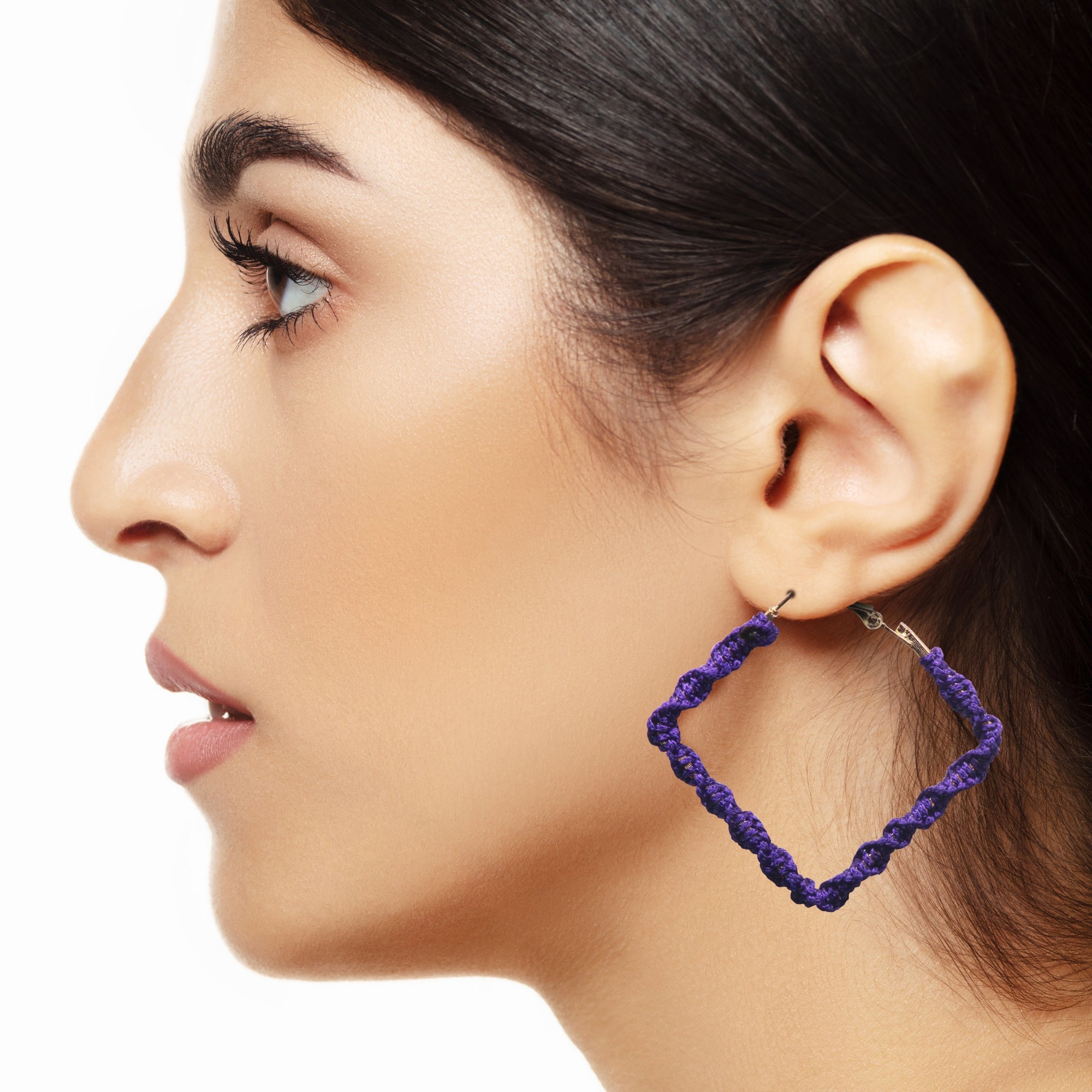 Bohemian Style Handmade Macrame Earrings