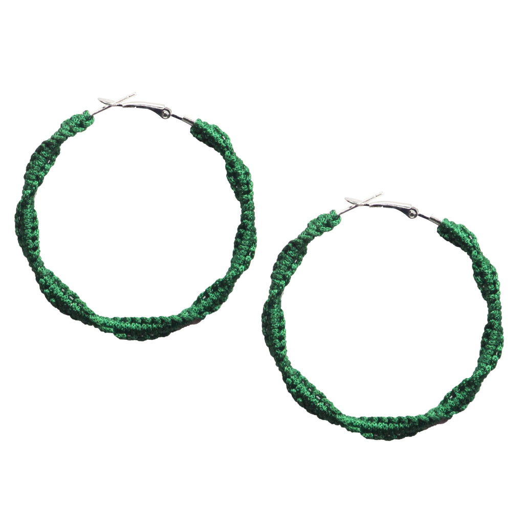 Bohemian Style Handmade Macrame Earrings