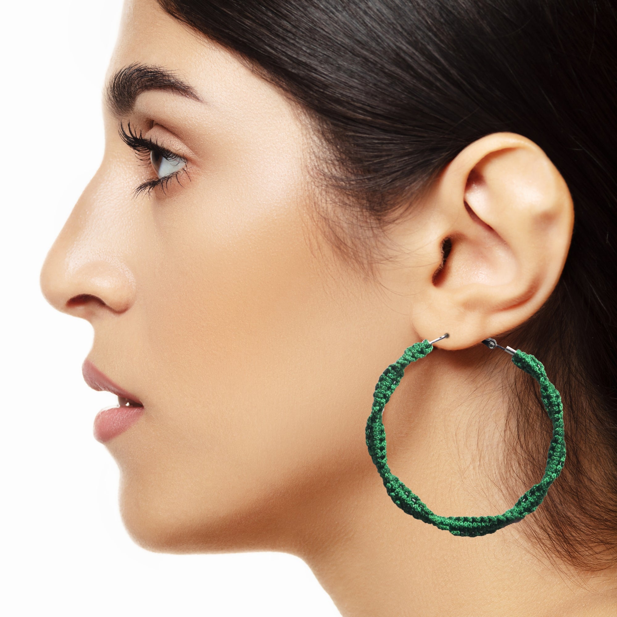 Bohemian Style Handmade Macrame Earrings