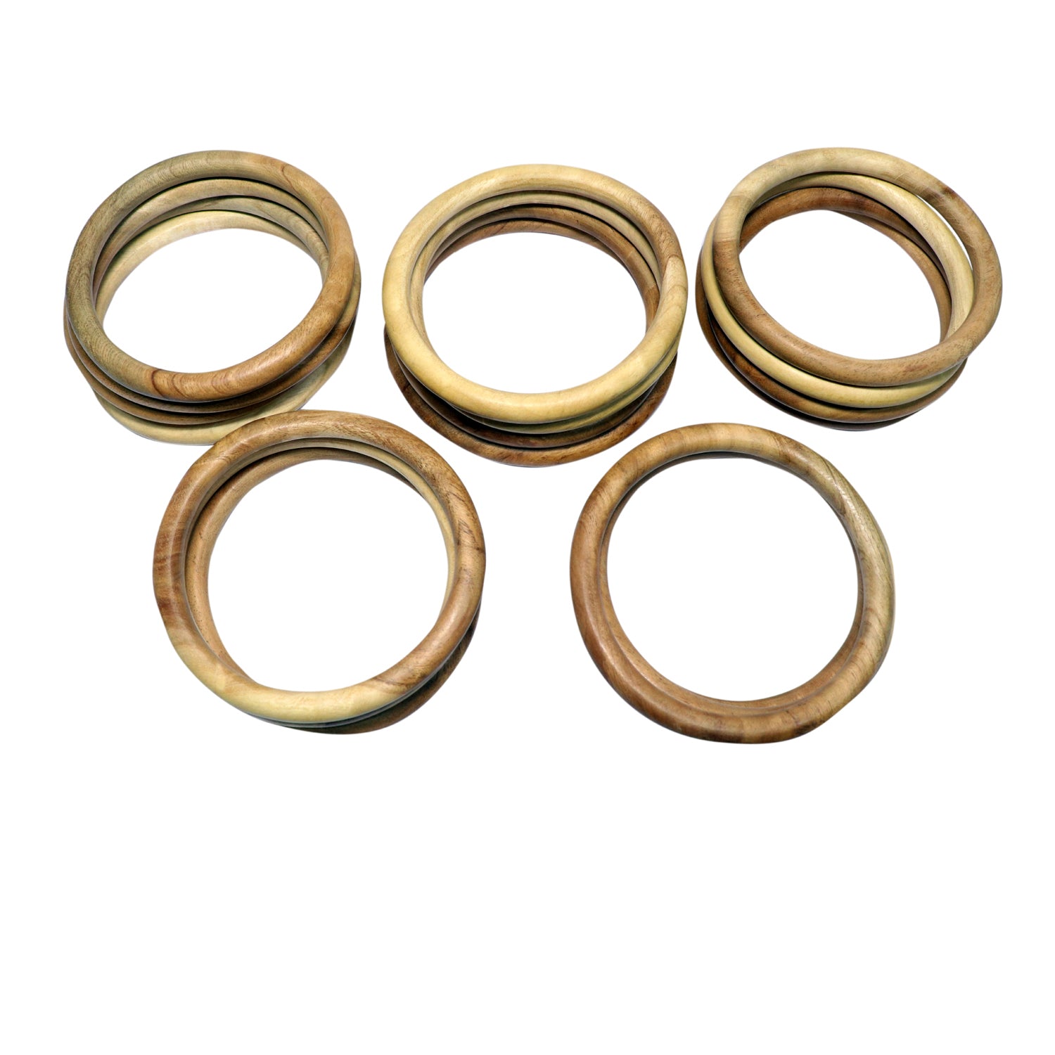 macrame wooden o rings for crafts 