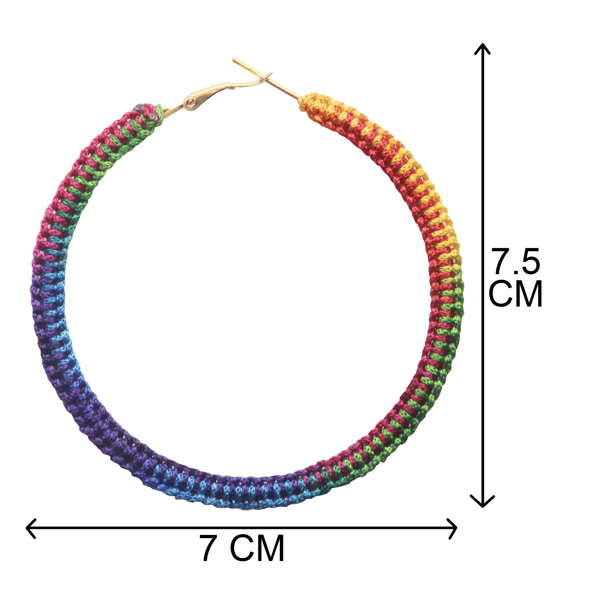Bohemian Style Handmade Macrame Earrings