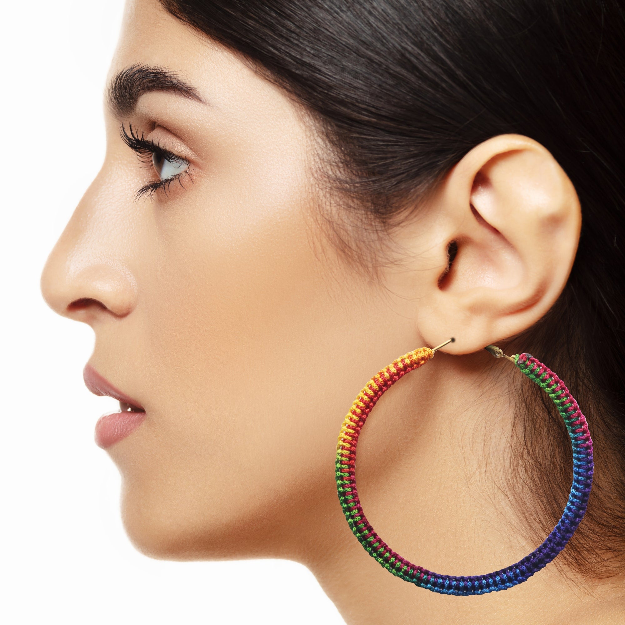 Bohemian Style Handmade Macrame Earrings