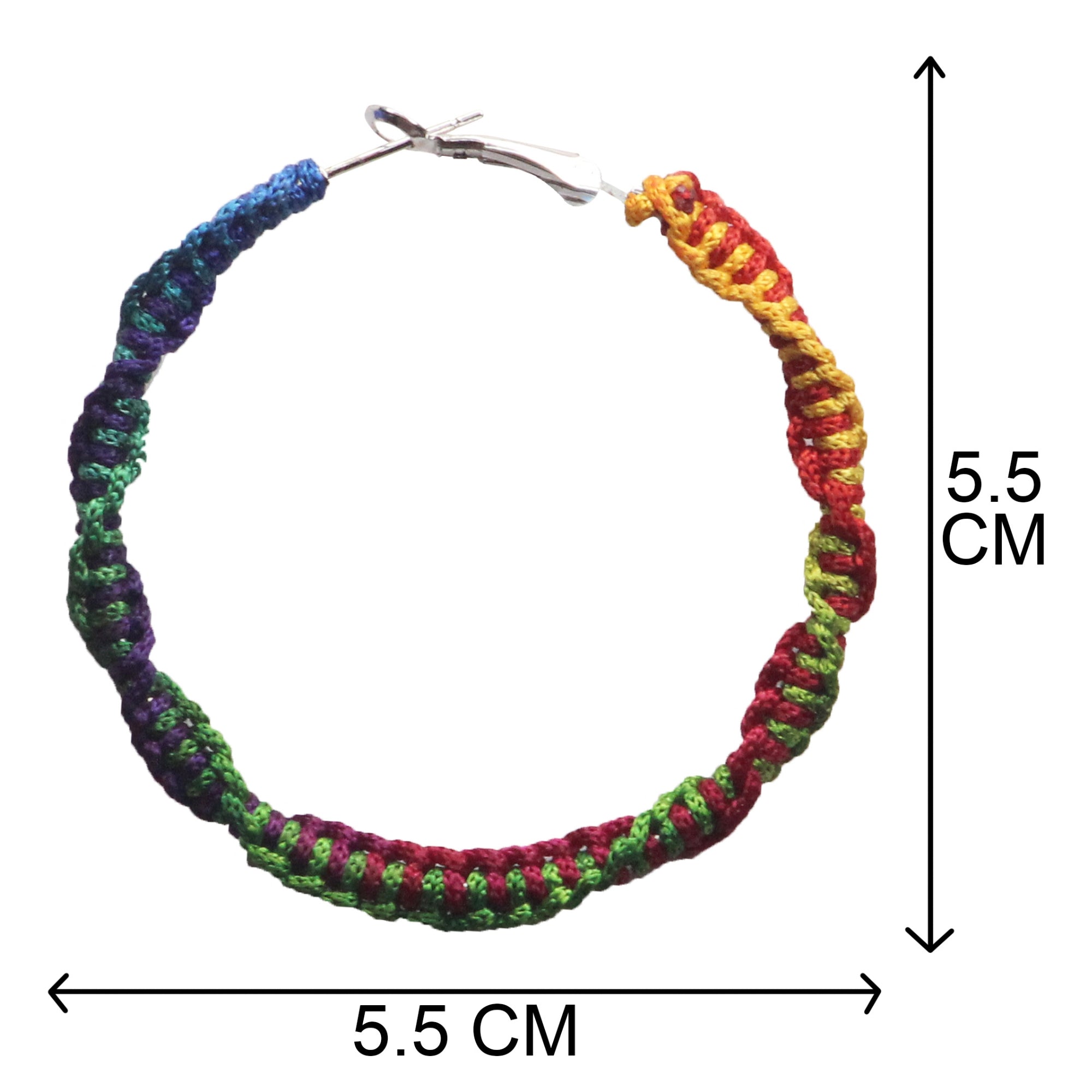 Bohemian Style Handmade Macrame Earrings