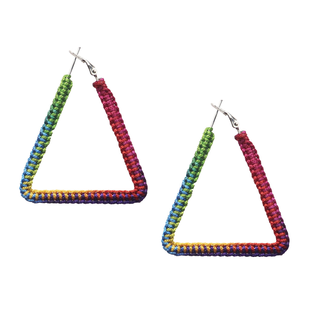 Bohemian Style Handmade Macrame Earrings