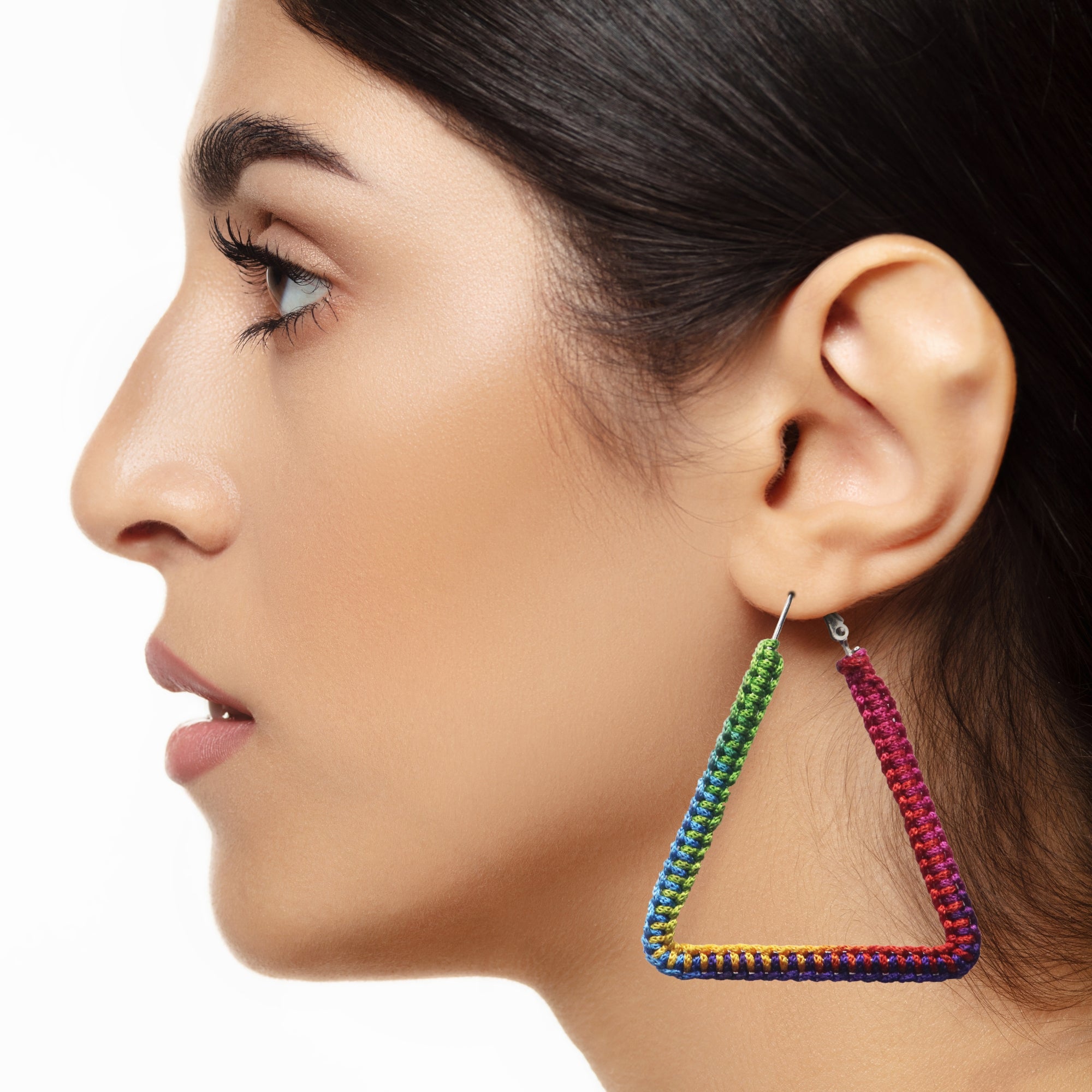 Bohemian Style Handmade Macrame Earrings