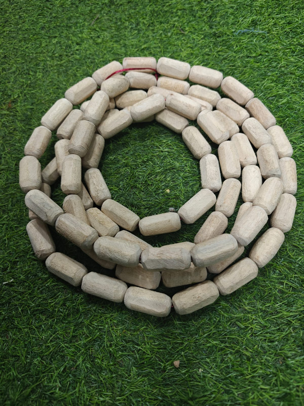 natural wooden barrel beads with pre-drilled holes for DIY crafts and jewelry making
