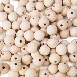 Natural Wooden Beads for Macrame & Craft | Round Wood Beads | Supplier