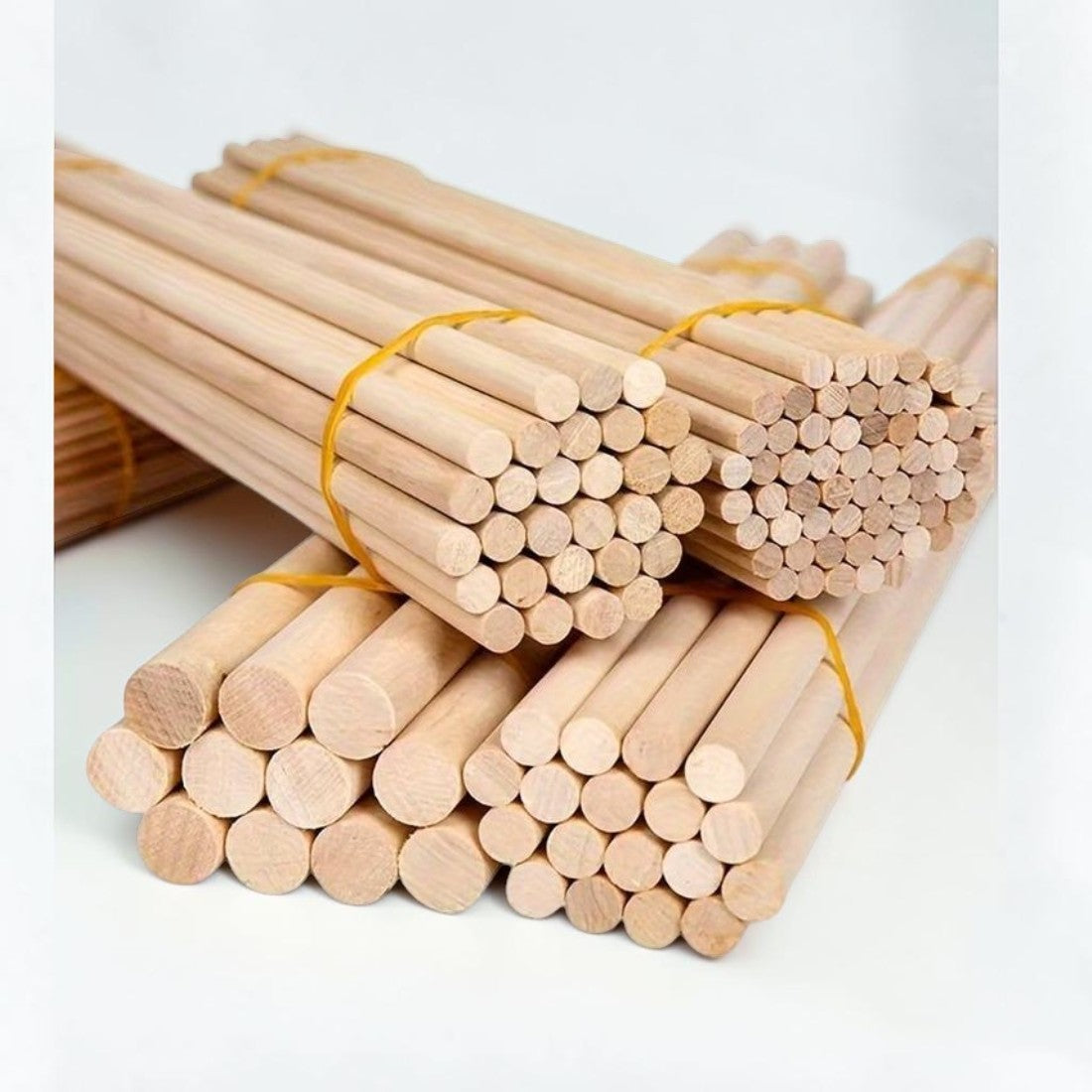 wooden dowels for macrame and crafts