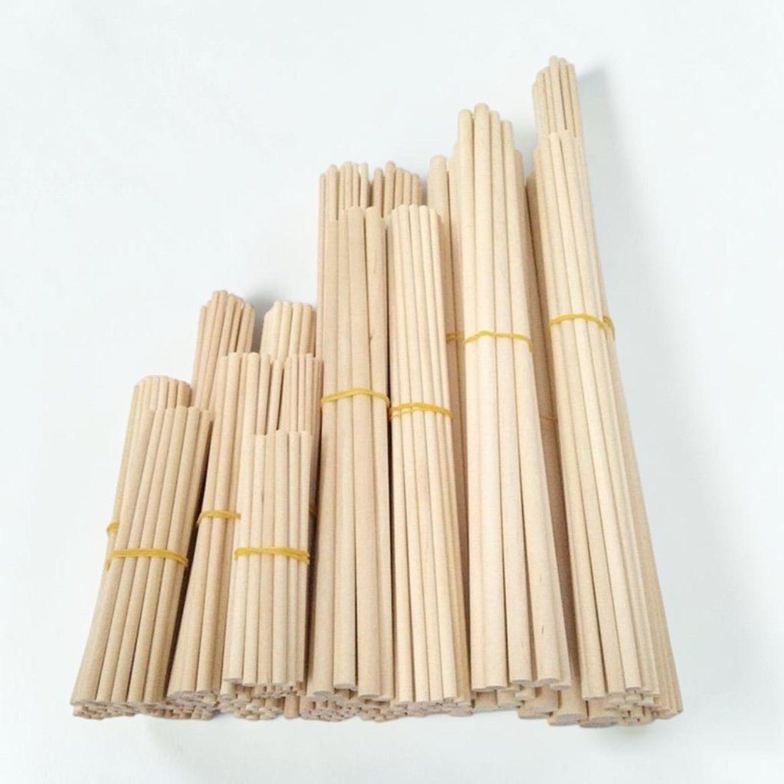 wooden dowels for macrame and crafts