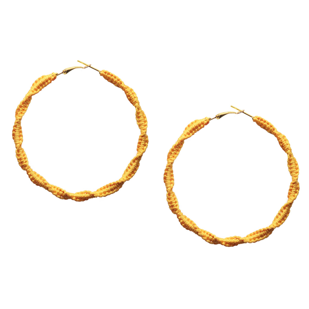 Bohemian Style Handmade Macrame Earrings